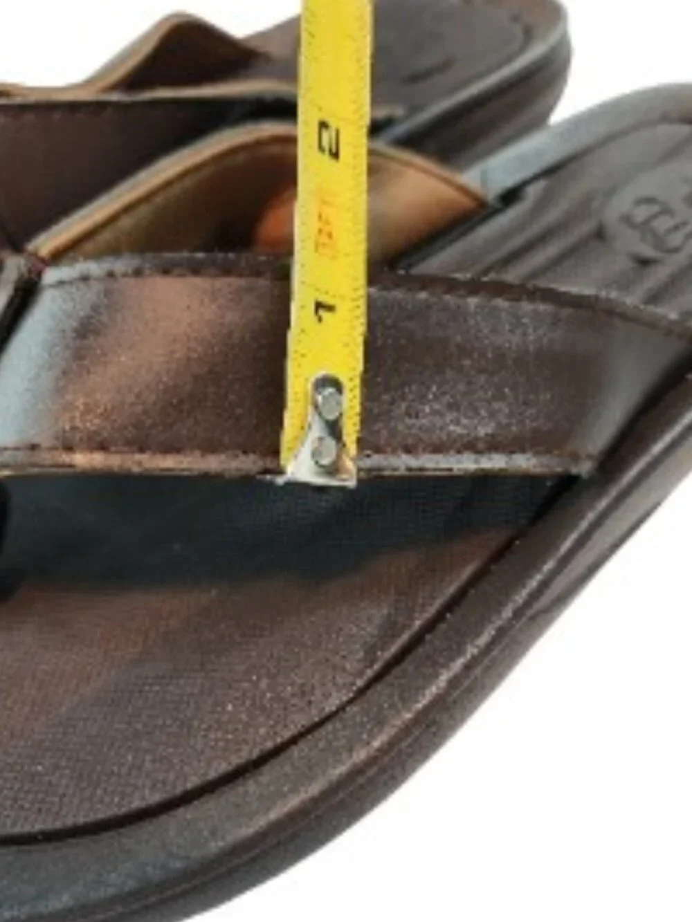 OT Revolution Men's Flip Flops Sandals Shoes Brown Size 7/8